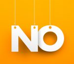 The words No text on the ropes