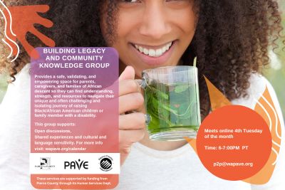 graphic sharing info about B.L.A.C.K Support Group